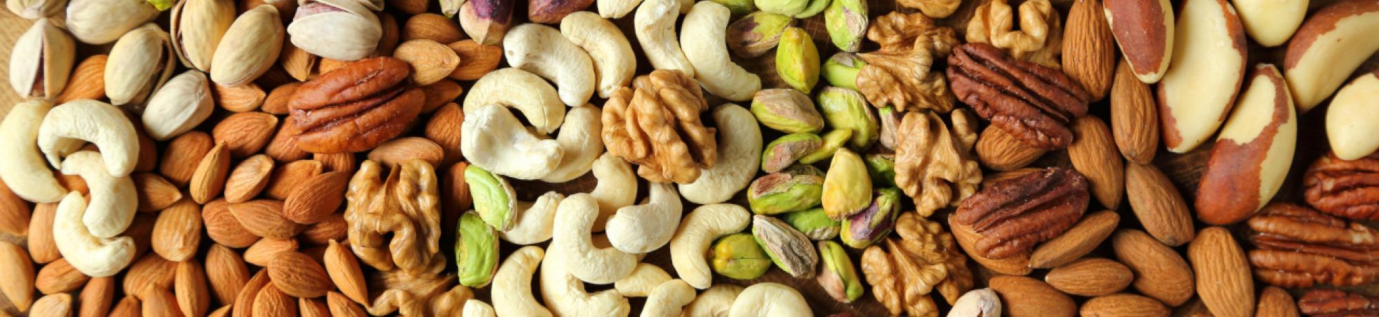 Nuts - variety of - shutterstock 407297545 resized